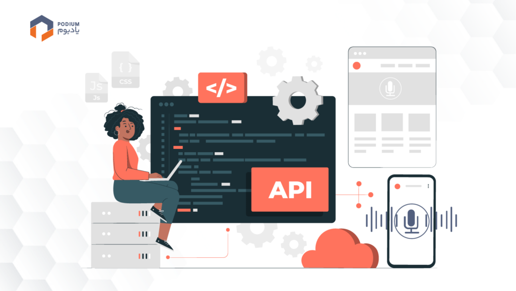 API تبدیل صدا به متن پادیوم